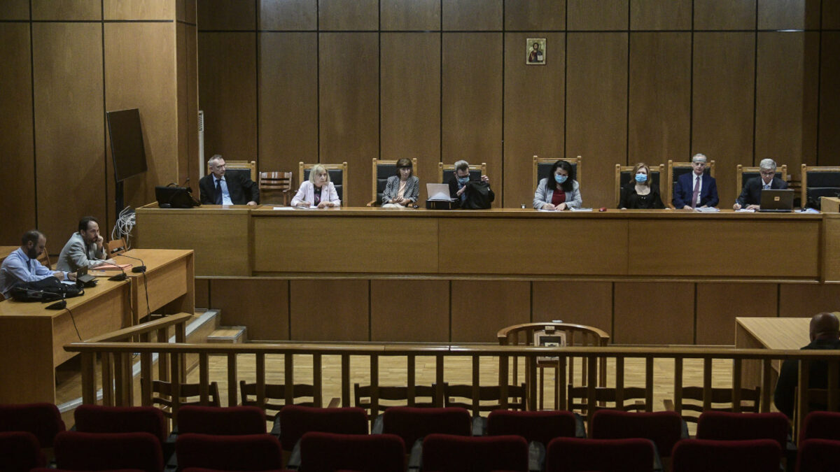 Από τη δίκη της Χρυσής Αυγής