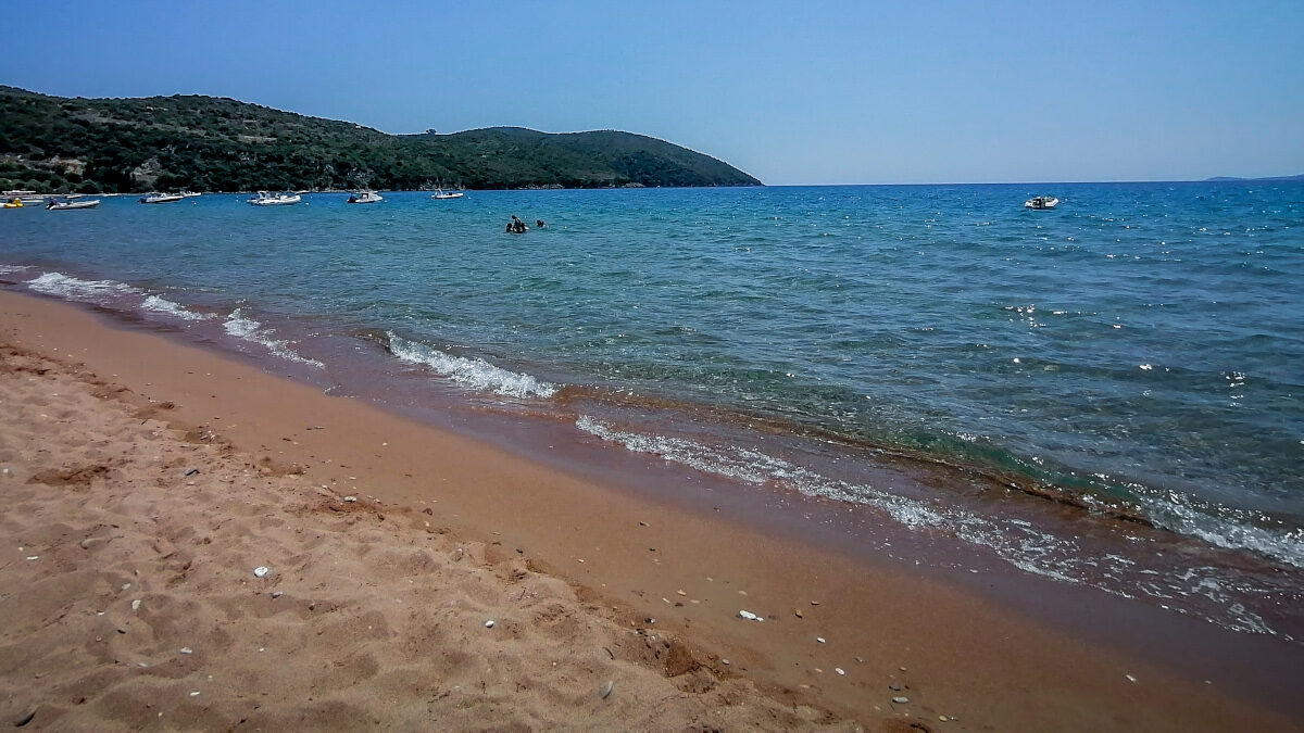 Παραλία στην περιοχή της Φοινικούντας, Μεσσηνία