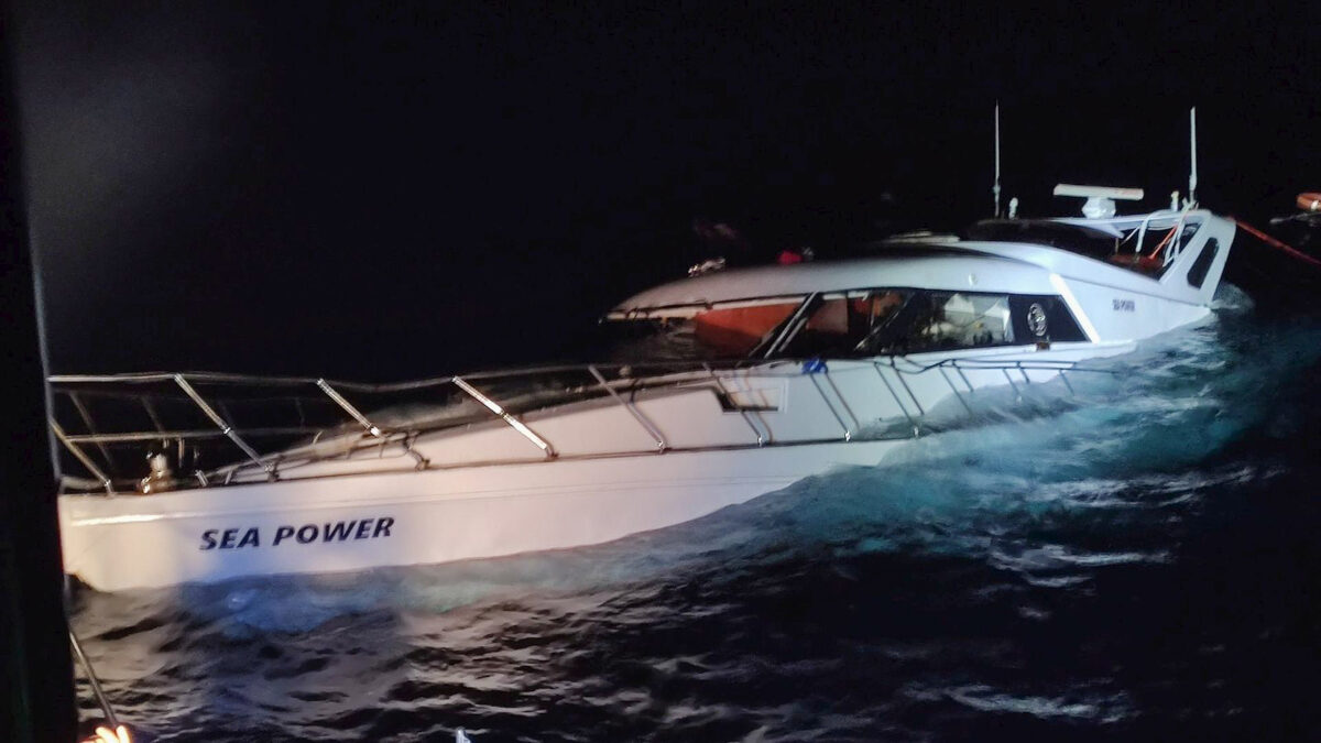 Επιχείρηση έρευνας και διάσωσης ανοιχτά της Χάλκης απο το Λιμενικό Σώμα - 26/8/2020