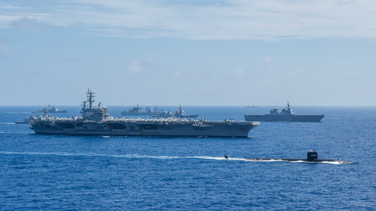 Άσκηση "MALABAR" 2016 με τη συμμετοχή των Πολεμικών Ναυτικών Ινδίας - ΗΠΑ- Ιαπωνίας
