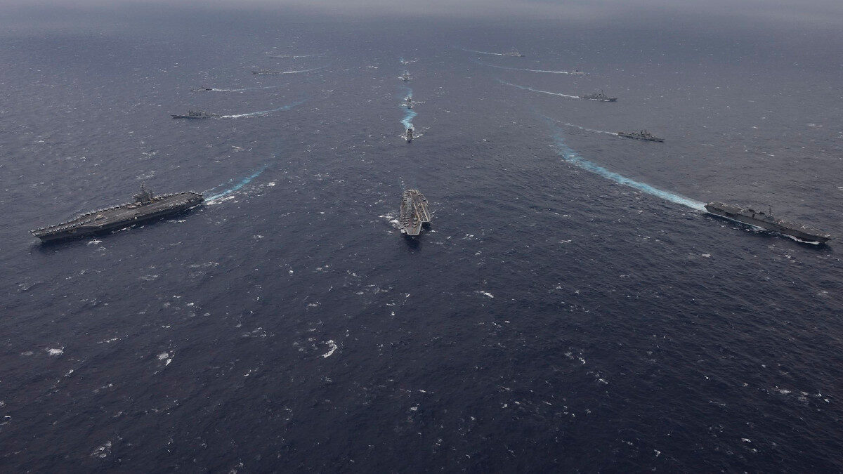Άσκηση "MALABAR" 2018 με τη συμμετοχή των Πολεμικών Ναυτικών Ινδίας - ΗΠΑ- Ιαπωνίας