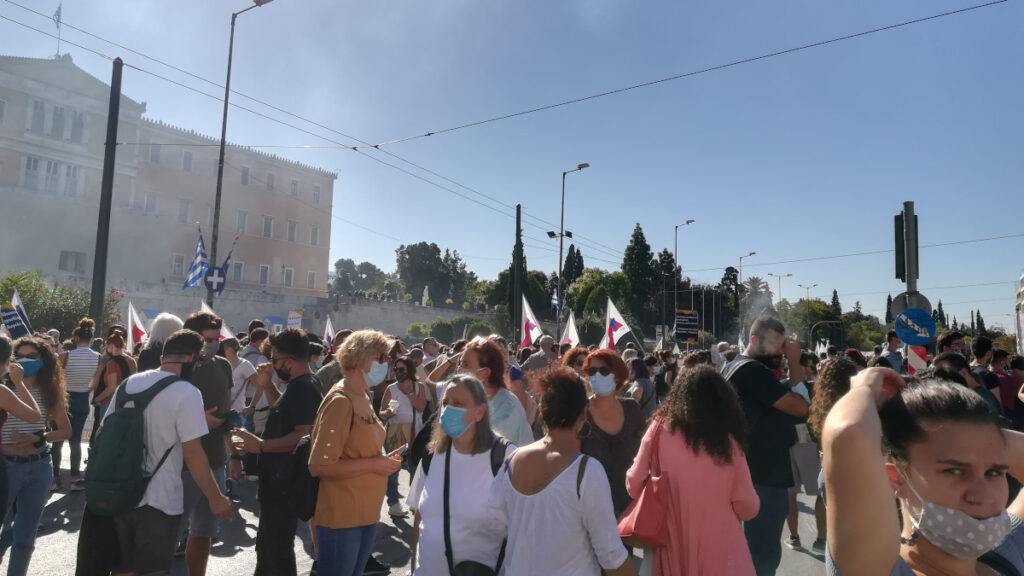 Μαθητές, Φοιτητές, Γονείς κι εργαζόμενοι στο δημόσιο πλημμύρισαν του δρόμους της Αθήνας και της Θεσσαλονίκης 15/10/2020