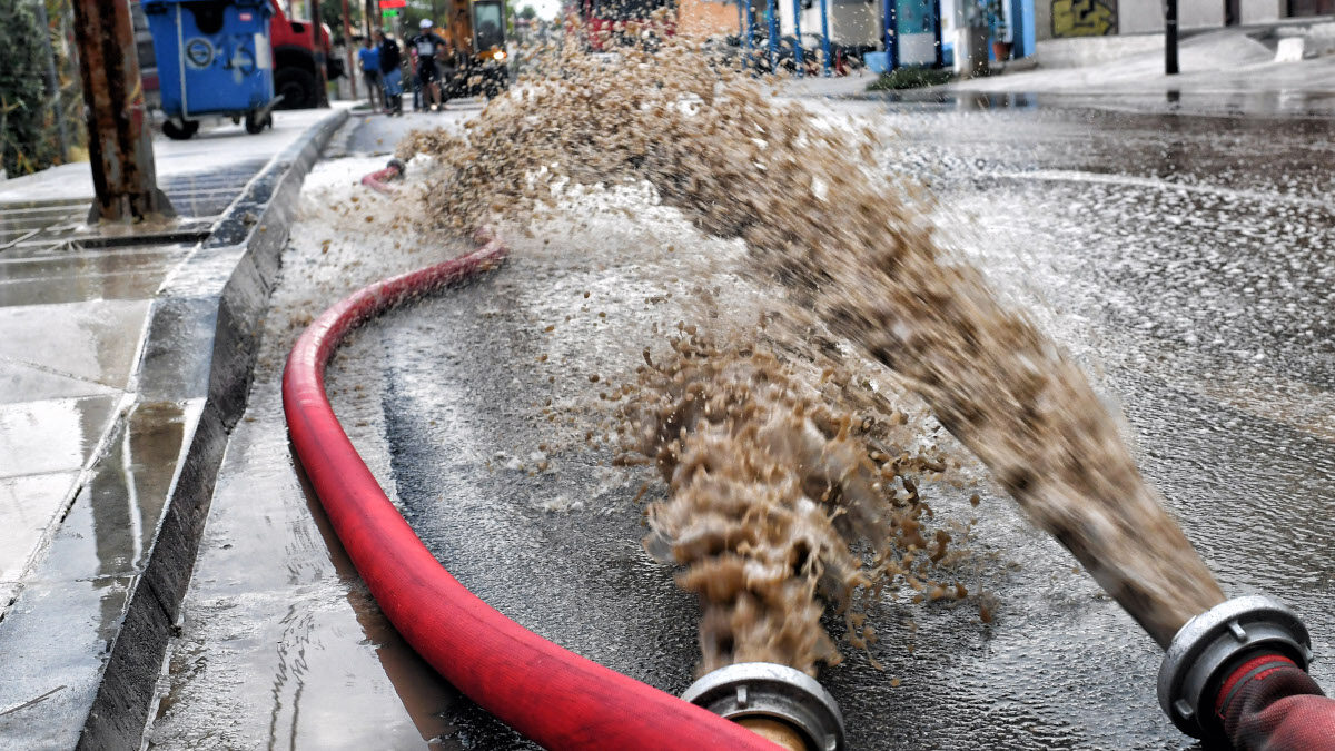 Πυροσβεστική - Απάντληση υδάτων