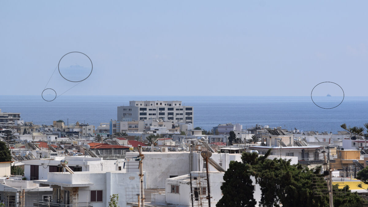 Δύο πολεμικά πλοία Ελλάδας και Τουρκίας στα ανοιχτά της Ρόδου