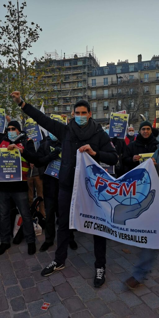 Παρίσι-Συγκέντρωση Αλληλεγγύης με τους Εργαζόμενους της Ελλάδας