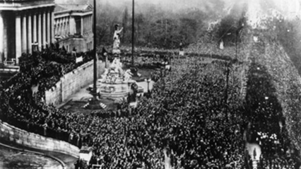 Ανακήρυξη της δημοκρατίας στην Αυστρία το 1918