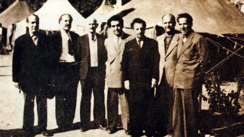 Εξόριστοι βουλευτές της ΕΔΑ το 1951