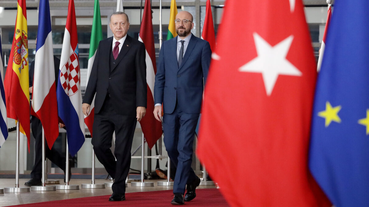 Συνάντηση του Προέδρου του Ευρωπαϊκού Συμβουλίου Σ. Μισέλ με το Πρόεδρο της Τουρκίας Ρ.Τ. Ερντογάν - 6/3/2020