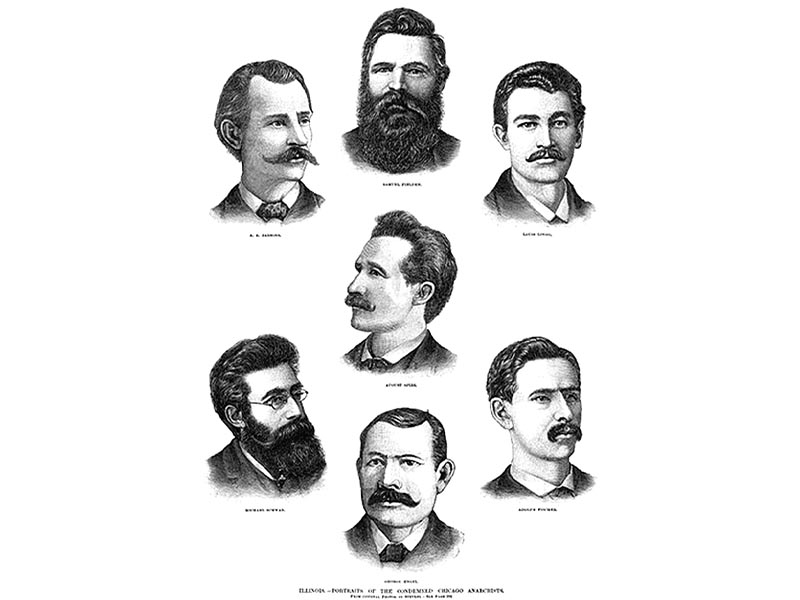 Εκτέλεση των Πάρσονς, Σπάις, Φίσερ και Ενγκελ το 1887