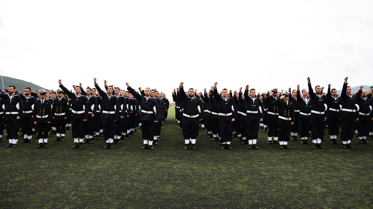 Από Ορκωμοσία Ναυτών στο ΚΕ Πόρος