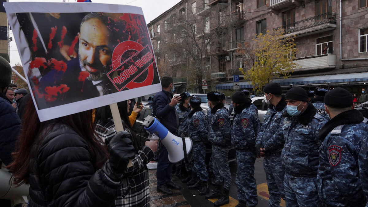 διαδηλώσεις στην αρμενία