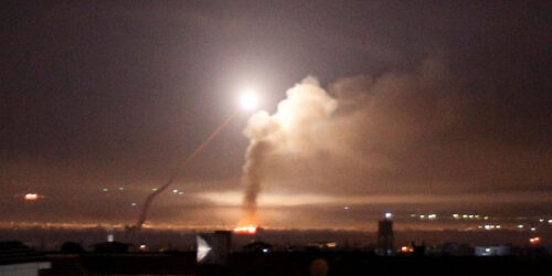 επίθεση στη συρία από ισραηλινούς πυραύλους