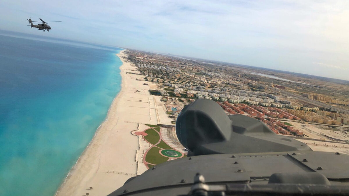 Ελικόπτερα στην διακλαδική άσκηση "Μέδουσα" 2020