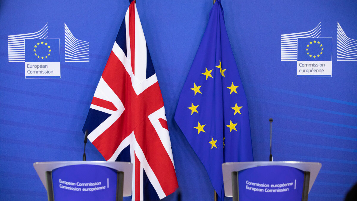 Brexit - Μ. Βρετανία - Ηνωμένο Βασίλειο - Αγγλία - Σημαία - Ευρωπαϊκή Ένωση