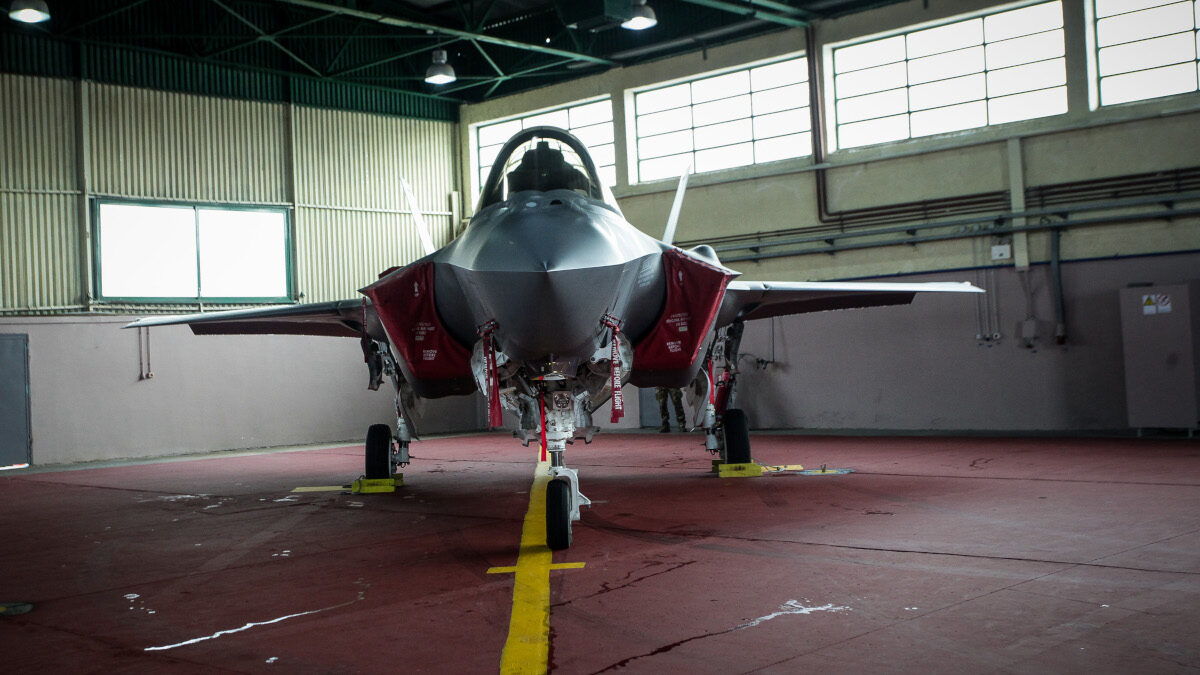 Πολεμικό Αεροσκάφος F-35 στην Άσκηση "Ηνίοχος 2019"
