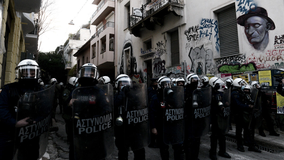 Αστυνομία -Καταστολή - Ματ στις γειτονιές του κέντρου της Αθήνας 6/12/2020