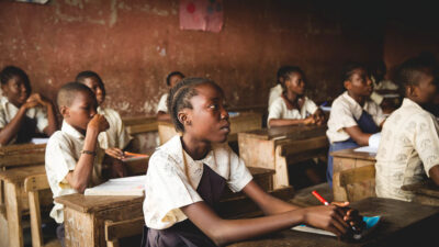 Μαθητές στο Λάγκος της Νιγηρίας