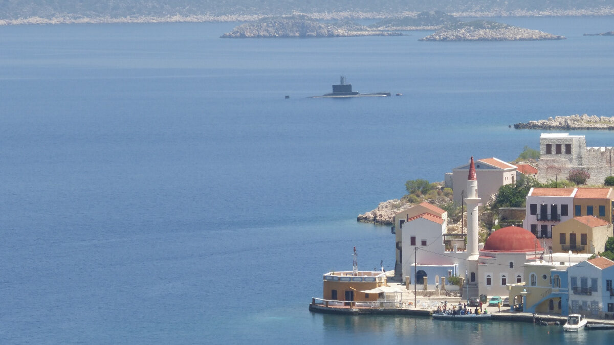 Υποβρύχιο Ματρώζος (S122) στο Καστελόριζο
