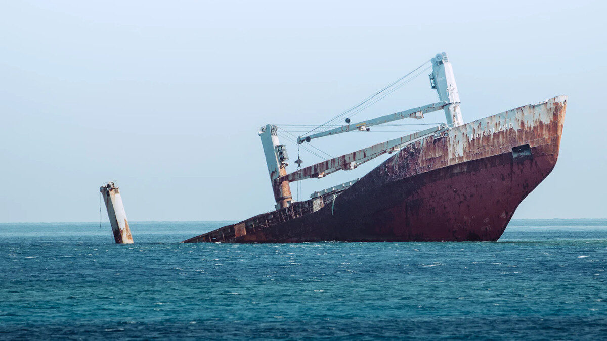 Ναυάγιο φορτηγού πλοίου στα Κύθηρα