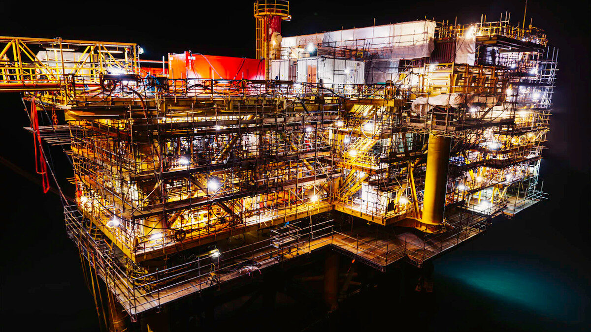Πλατφόρμα άντλησης Πετρελαίου και Φυσικού Αερίου