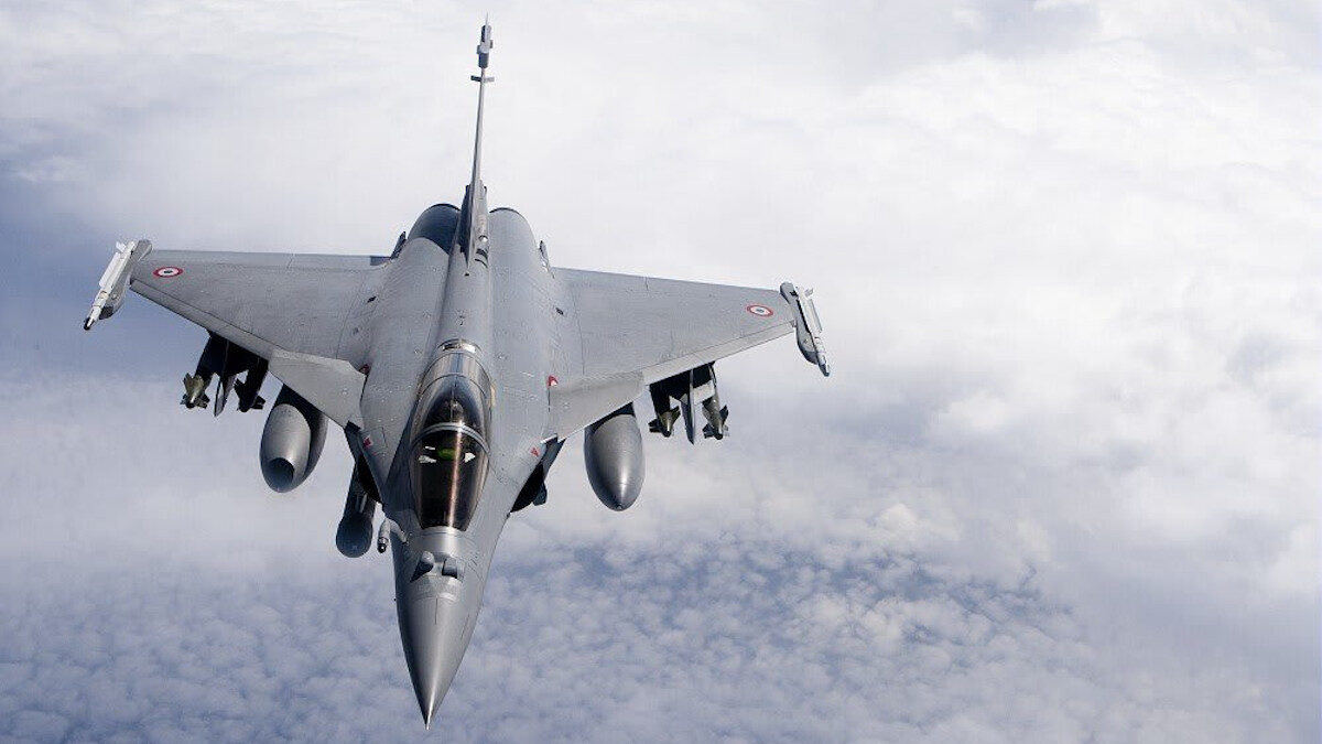 Μαχητικό Rafale της Γαλλικής Πολεμικής Αεροπορίας της Πολεμικής Βιομηχανίας «Dassault Aviation»