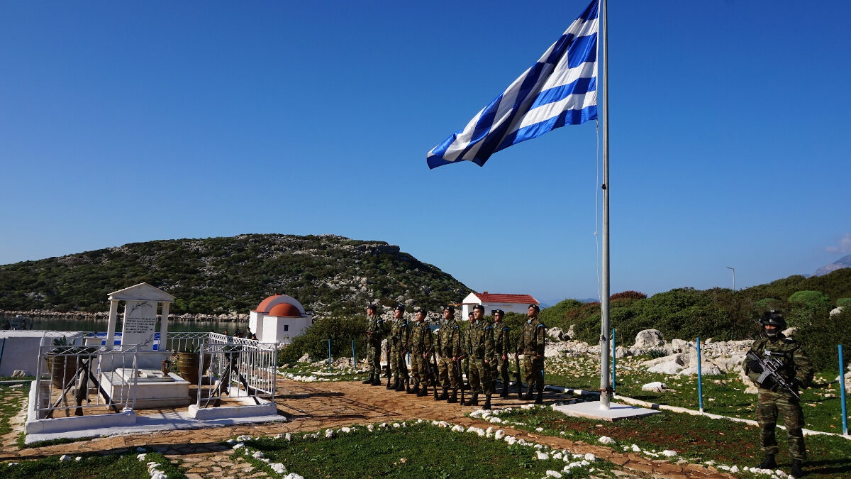 Στρατιώτες στη νήσο Ρω, Σύμπλεγμα Καστελόριζου