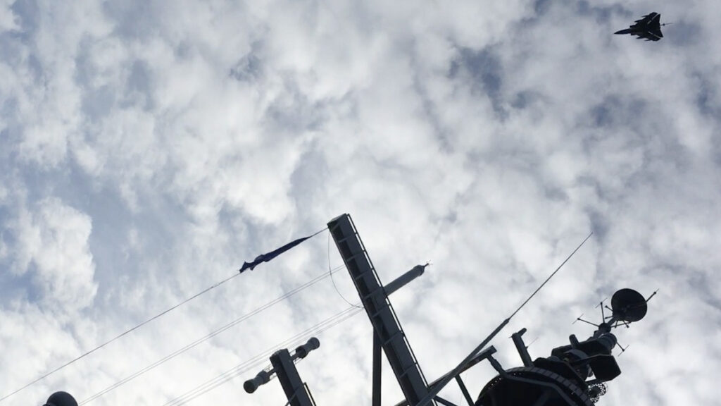 Άσκηση της SNMG2 (NATO) με την ιταλική Πολεμική Αεροπορία (Tornado - EA200D) - 25/11/2020