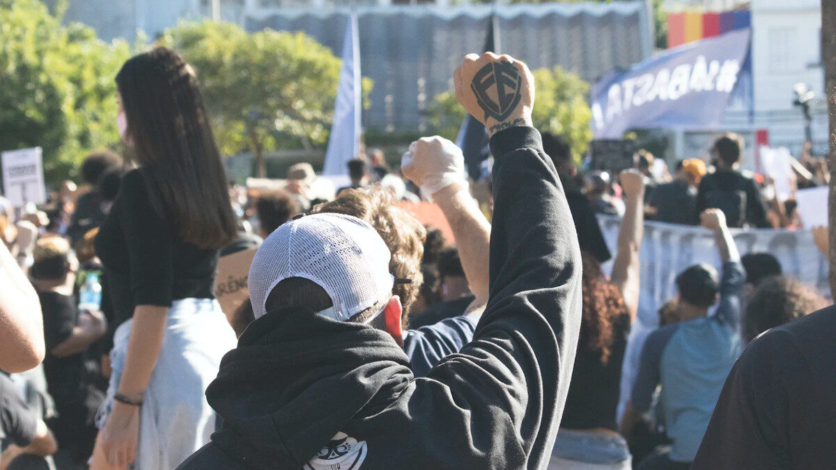 Διαδήλωση στο Σάο Πάολο της Βραζιλίας εναντίον του Προέδρου Ζ. Μπολσονάρο