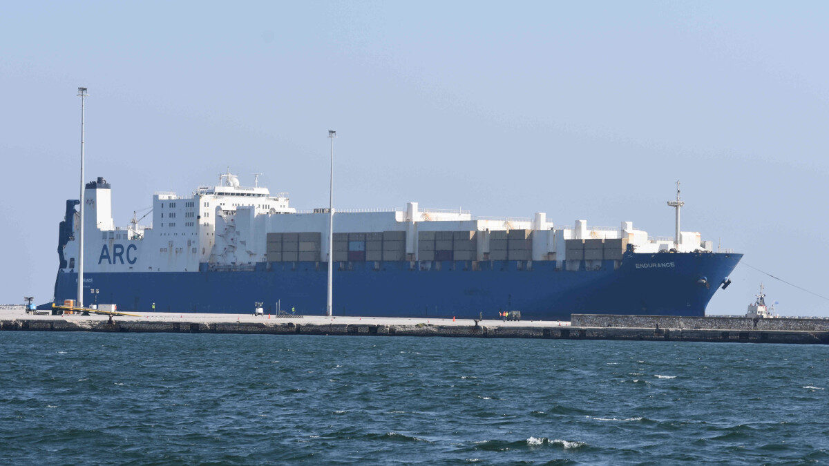 Το Αμερικανικό πλοίο Endurance στο Λιμάνι της Αλεξανδρούπολης