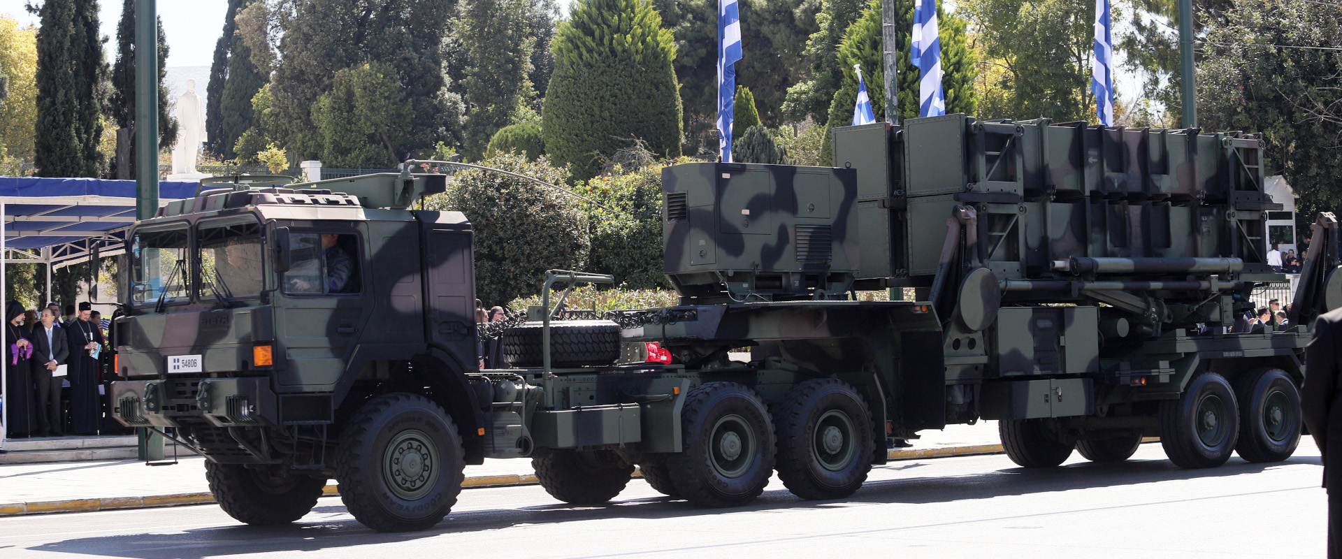 Σύστημα Patriot σε παρέλαση στην Αθήνα - Ελληνικός Στρατός