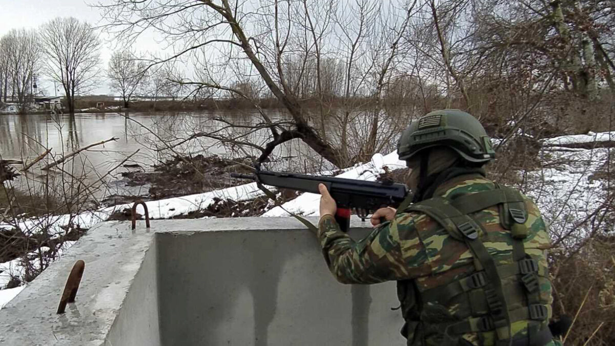 Στρατιώτες - Χειμερινή εκπαίδευση ΄Δ Σώματος Στρατού - Θράκη - Γενάρης 2021