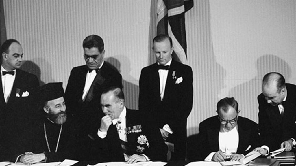 Ελλάδα - Τουρκία - Συμφωνίες Ζυρίχης - Λονδίνου, 1959