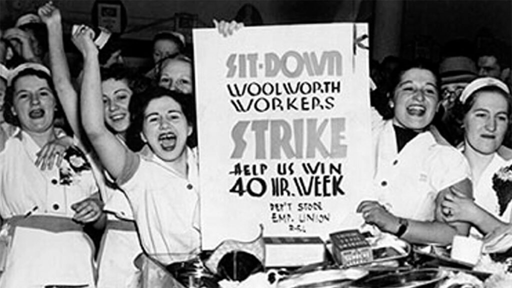 ΗΠΑ - Εργάτριες - Απεργία, 1937