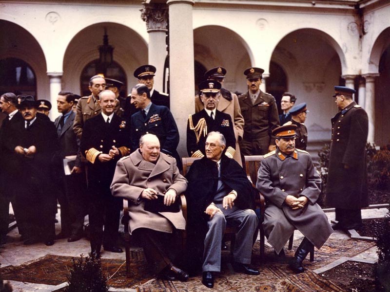 Β'ΠΠ - ΕΣΣΔ - Διάσκεψη της Γιάλτας, 1945