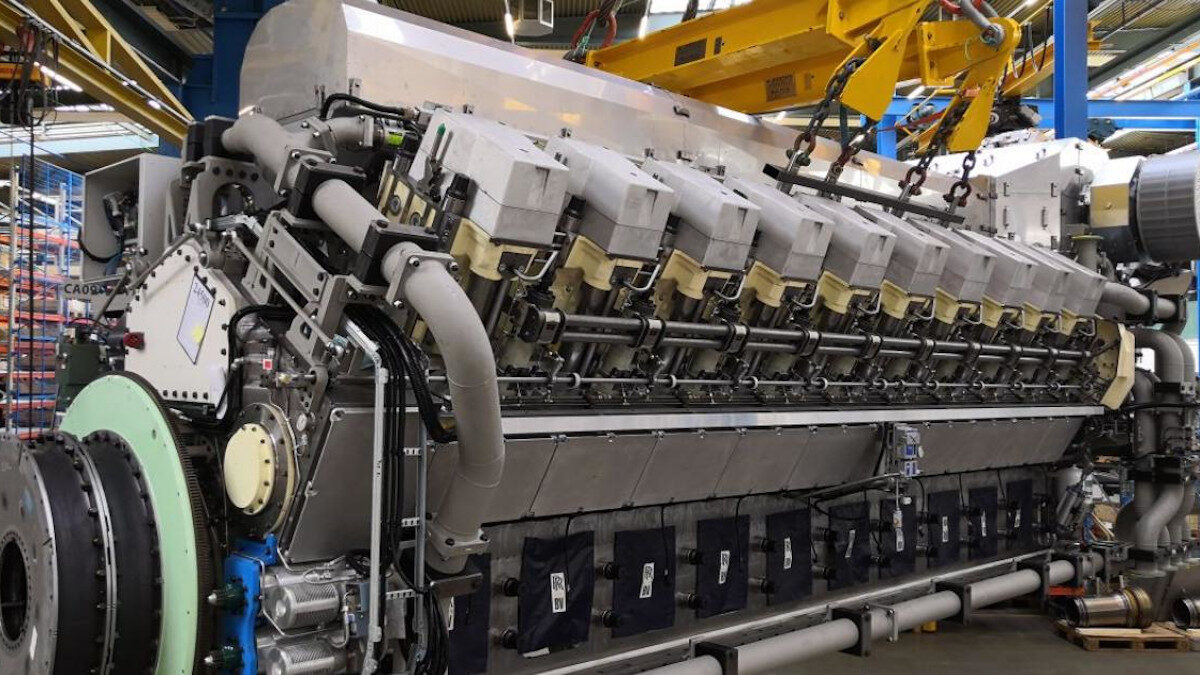 Bergen Engines μοντέλο 33:45 V20