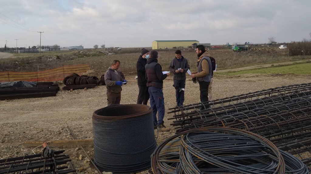 Περιοδεία Σωματείου Οικοδόμων Αλεξανδρούπολης στο εργοτάξιο του φράχτη στον Έβρο