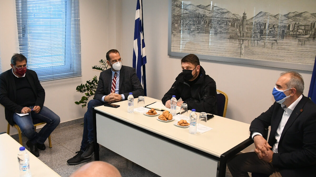 Επίσκεψη του Νίκου Χαρδαλιά στην Πάτρα