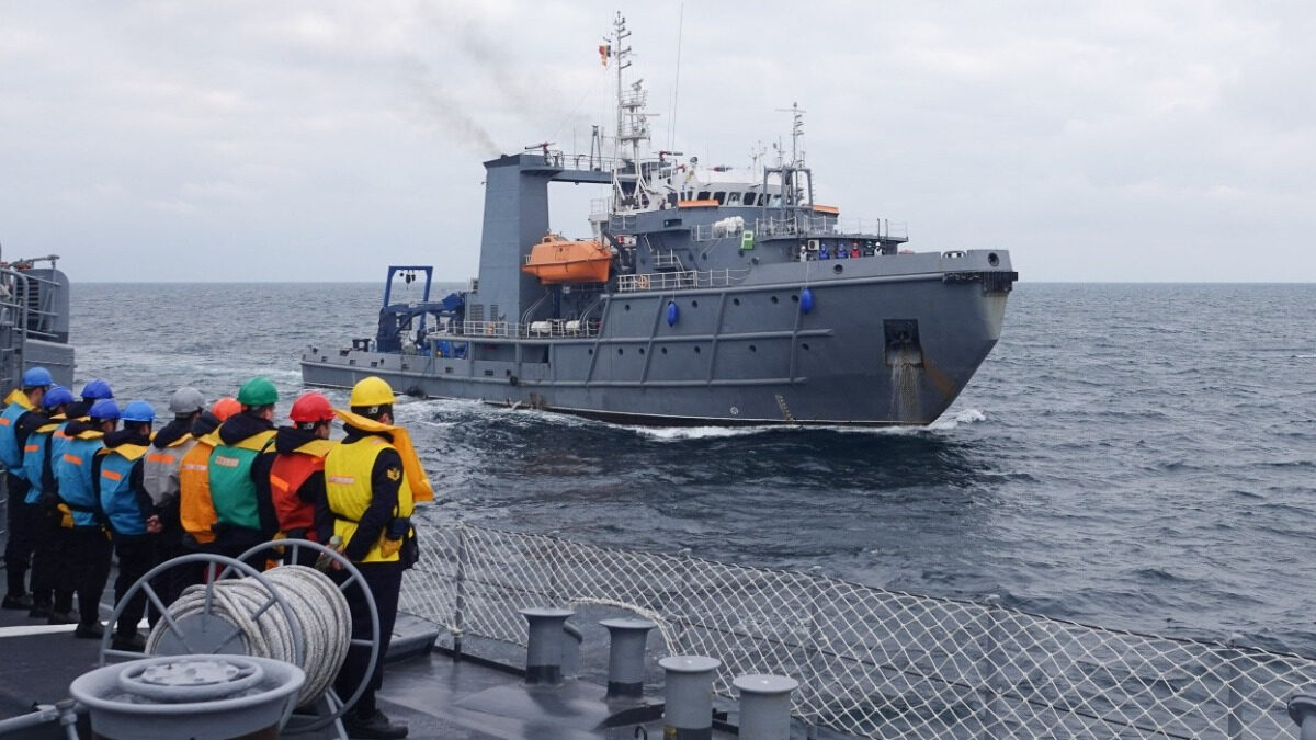 Η 2η Νατοϊκή Αρμάδα Ναρκοπολέμου SNMCMG2 στην άσκηση POSEIDON στη Μαύρη Θάλασσα με τη συμμετοχή Τουρκίας, Βουλγαρίας, Ρουμανίας, Γεωργίας και Ουκρανίας