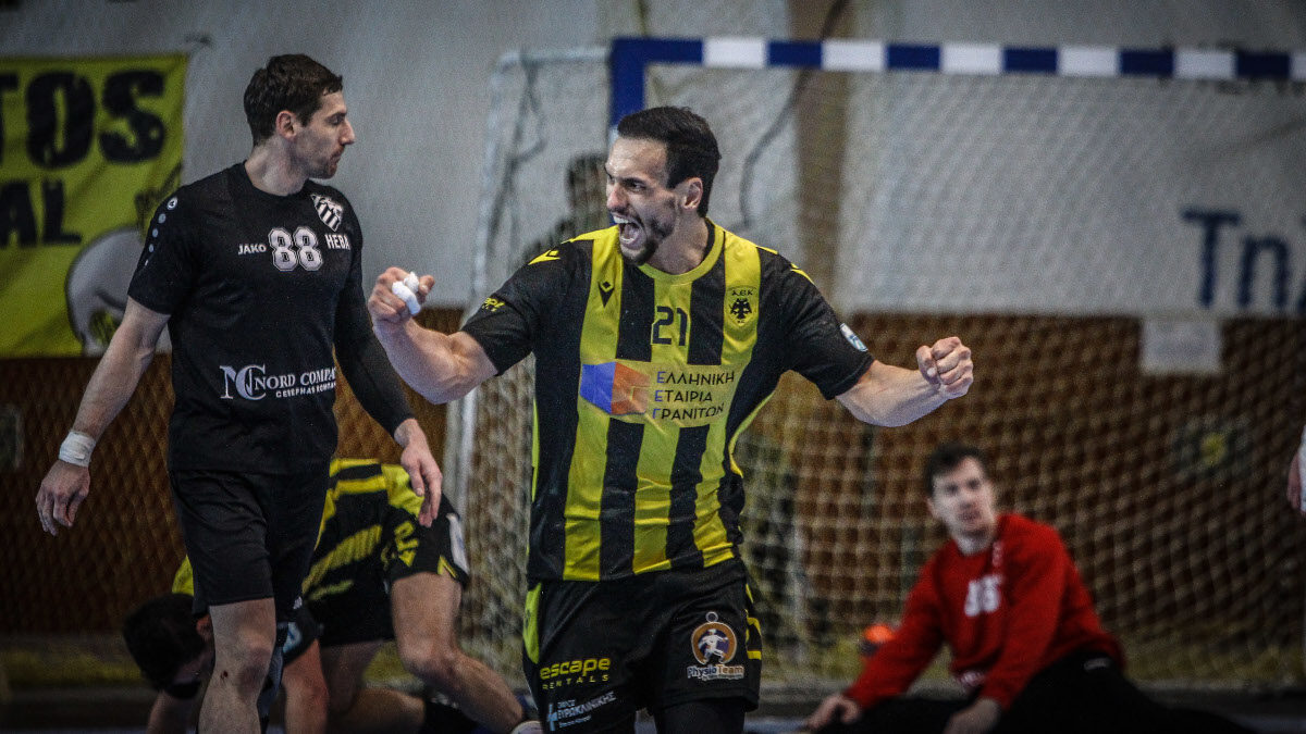 Χαντμπολ: ΑΕΚ - Νέβα