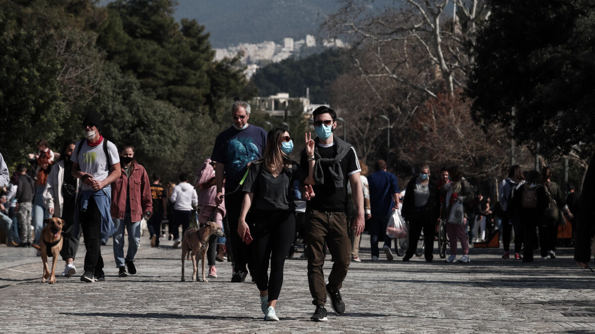 Βόλτα στη Διονυσίου Αρεοπαγίτου - Λοκντάουν - Αθήνα