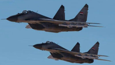 Μαχητικά MiG-29 της Συριακής Πολεμικής Αεροπορίας