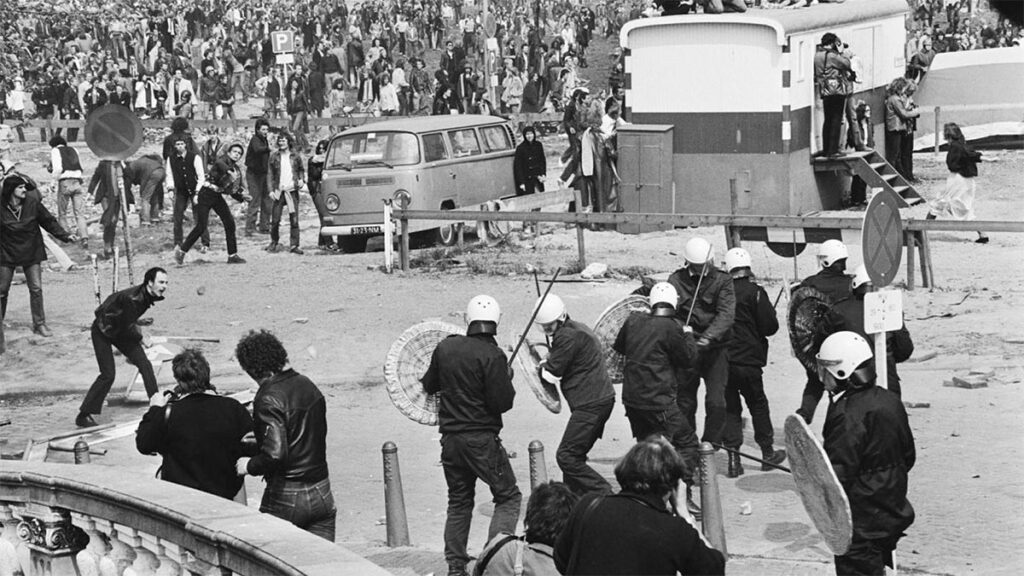 Ολλανδία - Άμστερνταμ - Συγκρούσεις με καταληψίες, 1984