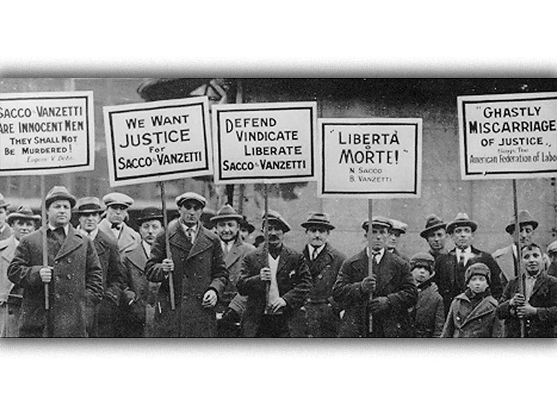 ΗΠΑ - Εργατικό κίνημα - καταστολή - Νίκολα Σάκο - Μπαρτολομέο Βαντσέτι