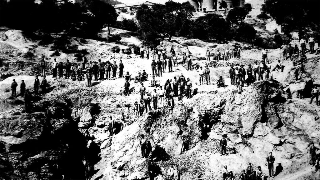 Εργατικό κίνημα - Λαύριο - Απεργία μεταλλωρύχων, 1896