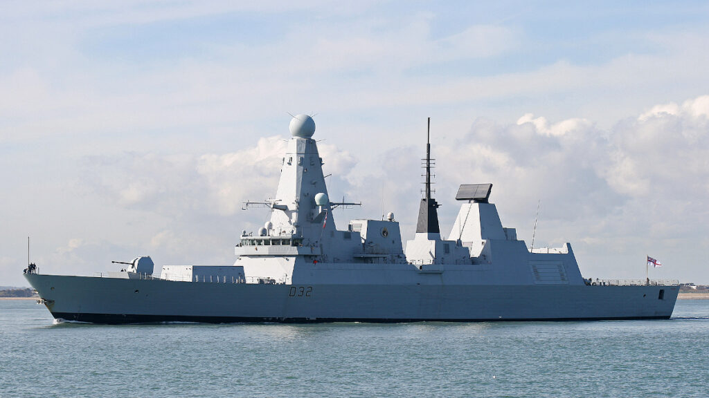 Μ. Βρετανία - Αγγλία - Αντιτορπιλικό (Τ42) HMS DARING (D32) του Πολεμικού Ναυτικού του Ηνωμένου Βασιλείου