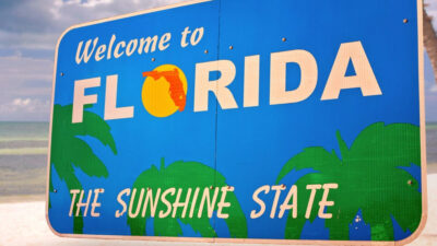 Από παλιότερη τουριστική διαφημιστική καμπάνια της Πολιτείας της Φλόριντα των ΗΠΑ
