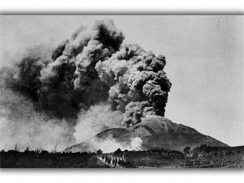 Ηφαίστεια - Βεζούβιος - Έκρηξη, 1906