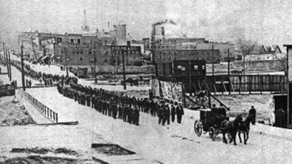 ΗΠΑ - Εργατικό κίνημα - Ανθρακωρύχοι - Απεργία - Σφαγή του Λάντλοου, 1914