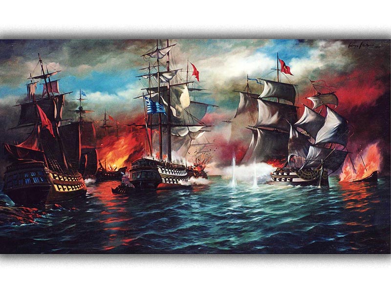 Ελληνική Επανάσταση 1821 - ναυμαχία της Μεθώνης, 1825