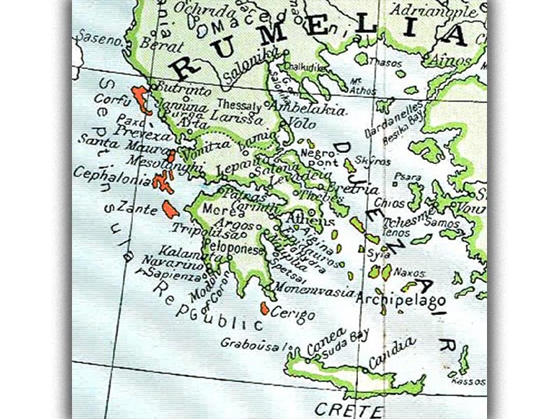 Ρωσία - Τουρκία - διακήρυξη Ουσάκοφ-Καδήρ Μπέη - Επτάνησα, 1799
